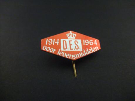 Supermarkt levensmiddelen D.E.S. jubileum 1914 - 1964